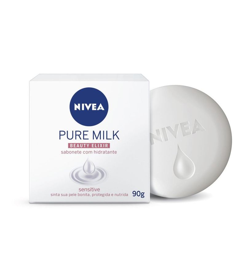 Sabonete-Nivea-Barra-Pure-Milk-90gr-Sensitive