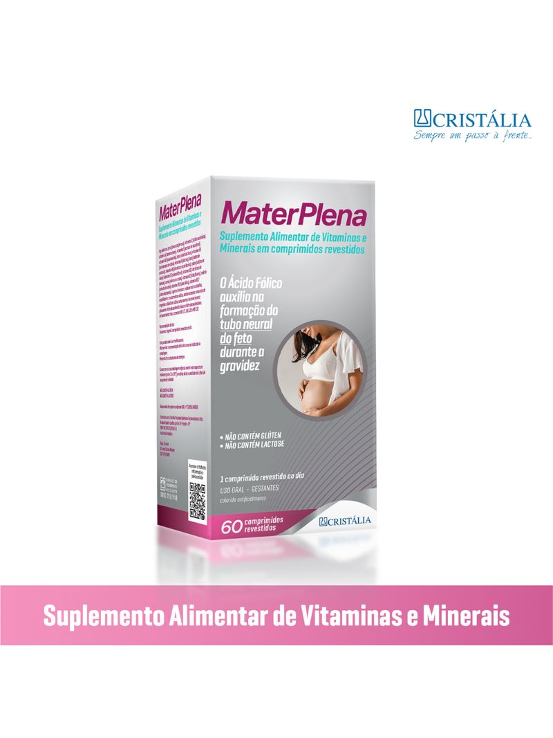 Suplemento-Alimentar-de-Vitaminas-e-Mineirais-para-Gestantes-Acido-Folico-MaterPlena-60-Comprimidos