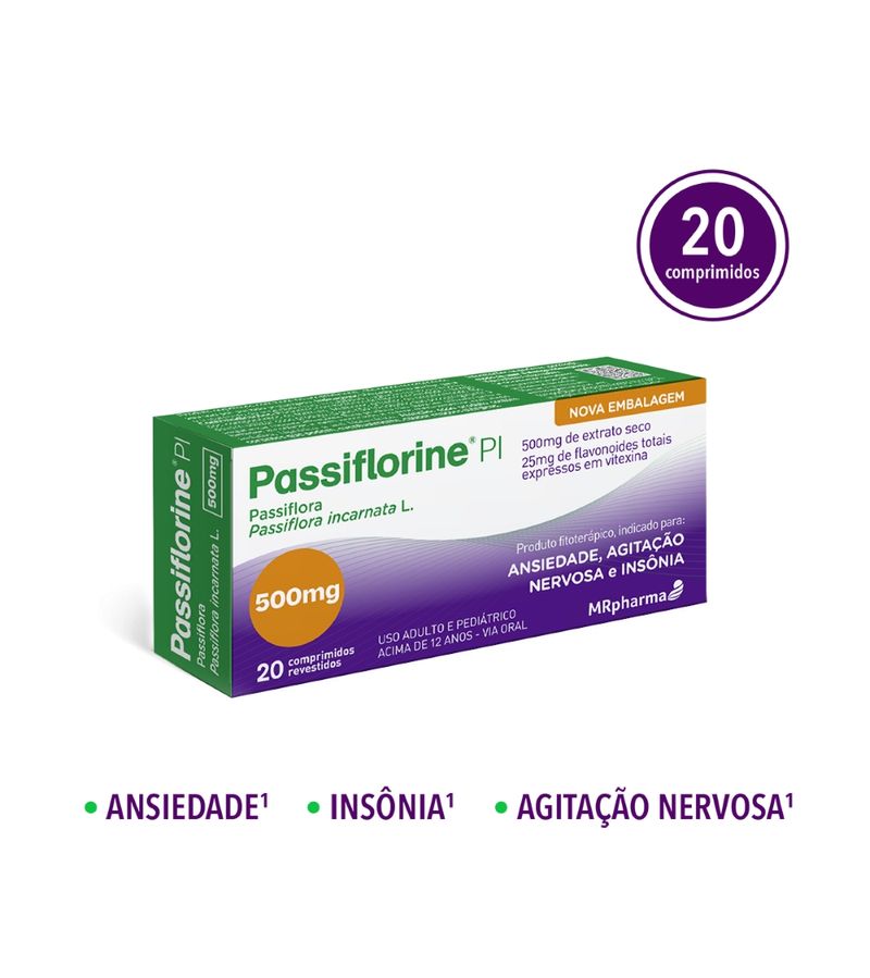 Passiflora-500mg-Fitoterapico-Passiflorine-PI-20-Comprimidos