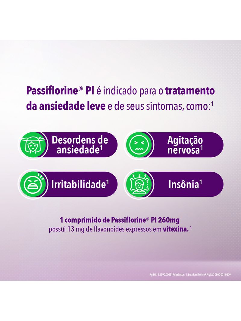 Passiflora-260mg-Fitoterapico-Passiflorine-PI-20-Comprimidos
