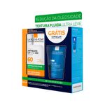 Kit-La-Roche-posay-Protetor-Solar-Facial-Anthelios-Uvmune-400-Airlicium-Fps60-40ml---Gel-De-Limpeza-Effaclar-Concentrado-50g-Especial