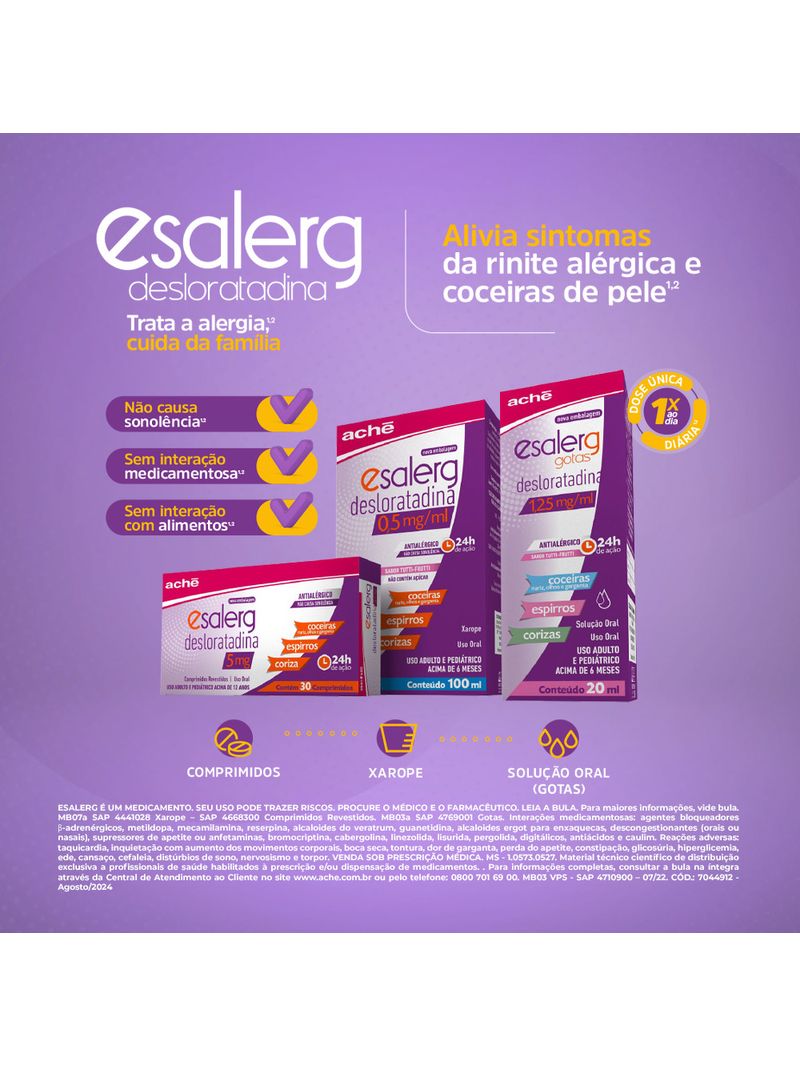 Esalerg-05mg-Xarope-100ml