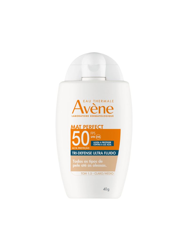 Protetor-Solar-Mat-Perfect-Avene-Fps50-40gr-Ultra-Fluido-Cor-Claro-medio
