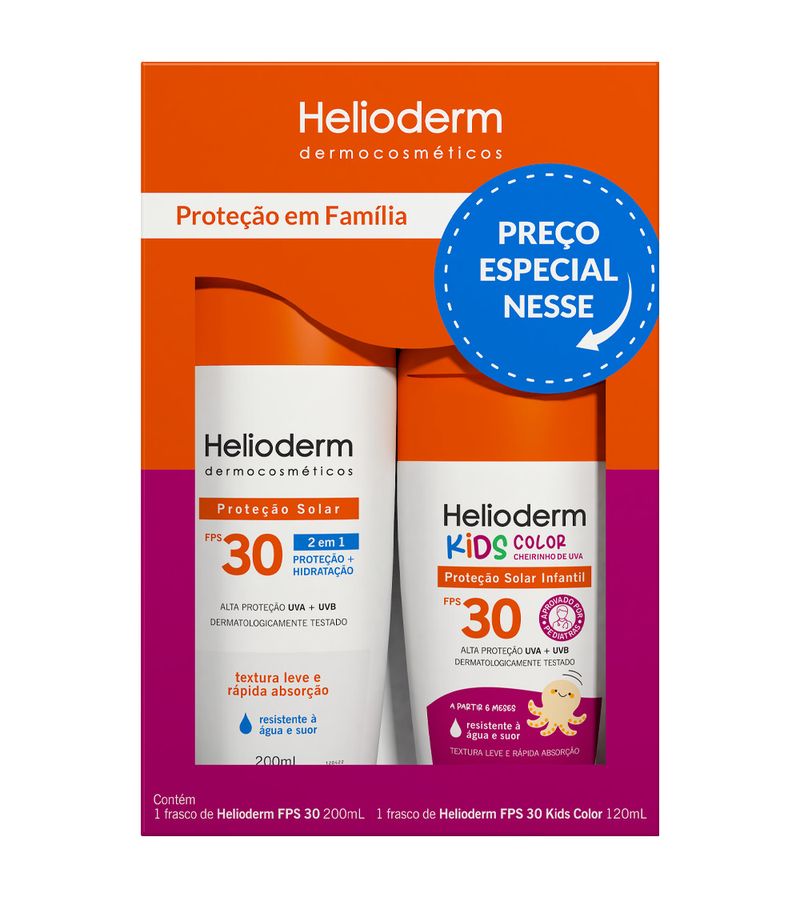 7896331707380---Helioderm-Kit-FPS30-200g---Kids-Color