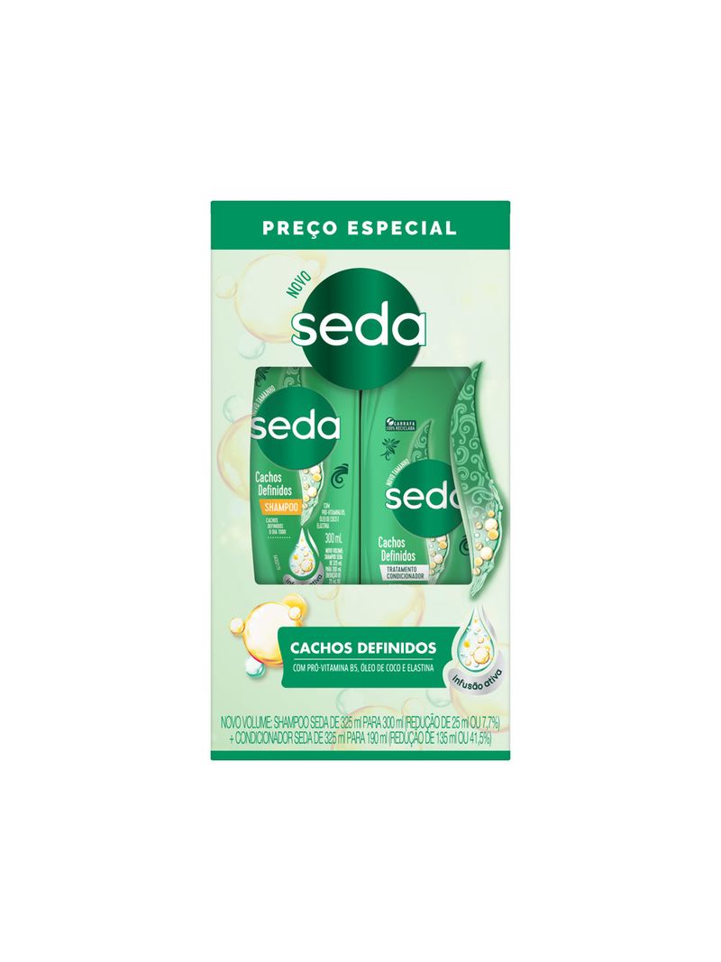 Shampoo-300ml---Condicionador-190ml-Seda-Cachos-Definidos-Especial
