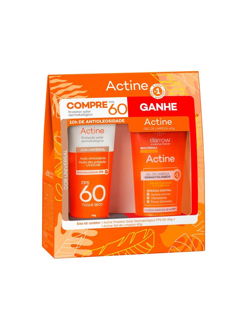 Kit-Actine-Protetor-Solar-40g-Fps60---40g-Gel-Para-Limpeza-Especial