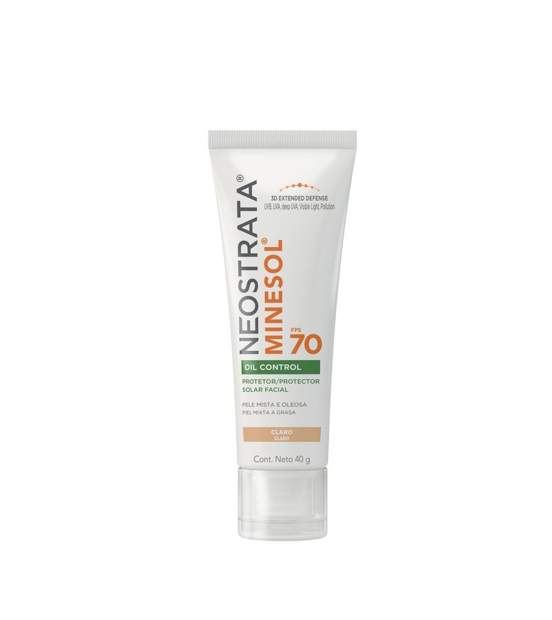 Protetor-Solar-Facial-Neostrata-Minesol-Oil-Control-Fps70-Pele-Clara-40g