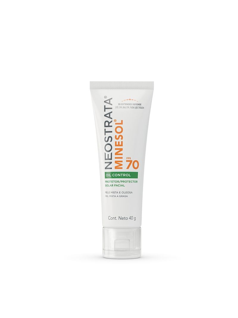 Protetor-Solar-Facial-Neostrata-Minesol-Oil-Control-Sem-Cor-Fps-70-40g