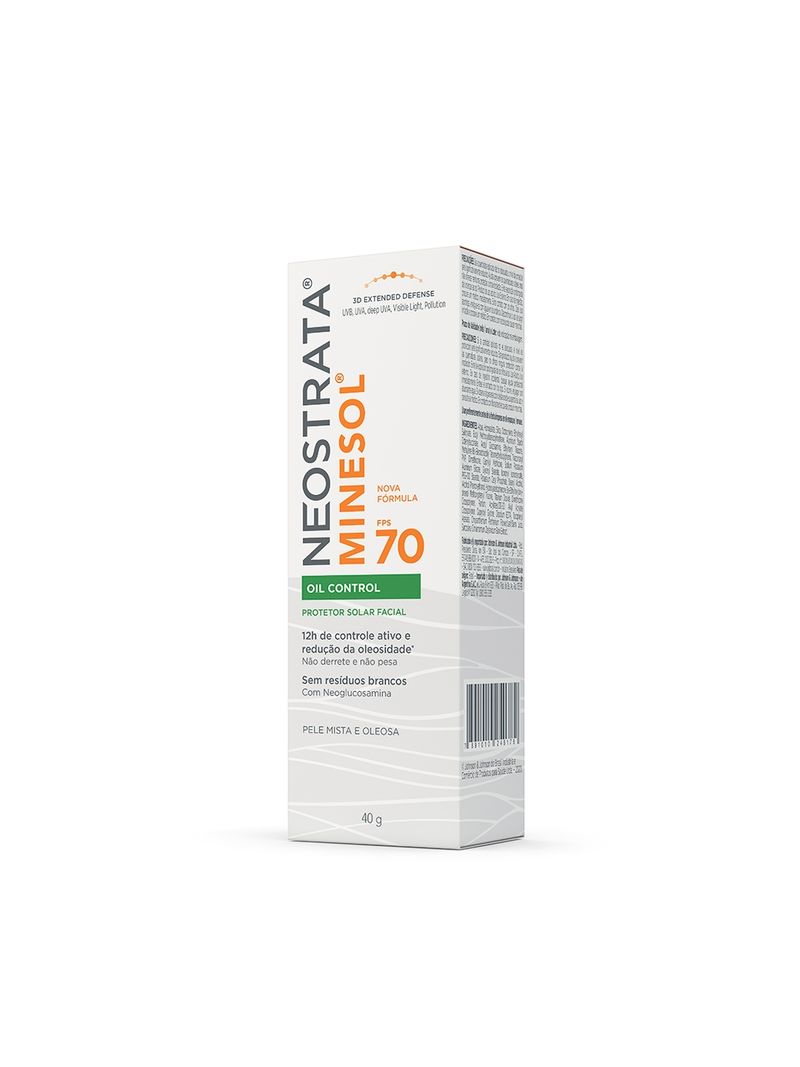 Protetor-Solar-Facial-Neostrata-Minesol-Oil-Control-Sem-Cor-Fps-70-40g