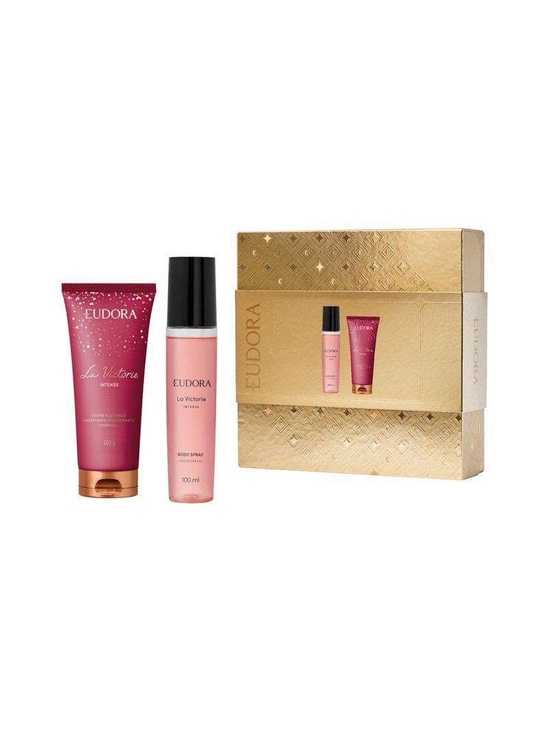 Kit-Eudora-Desodorante-Body-Spray-La-Victorie-100ml---Hidratante--Corporal-200g