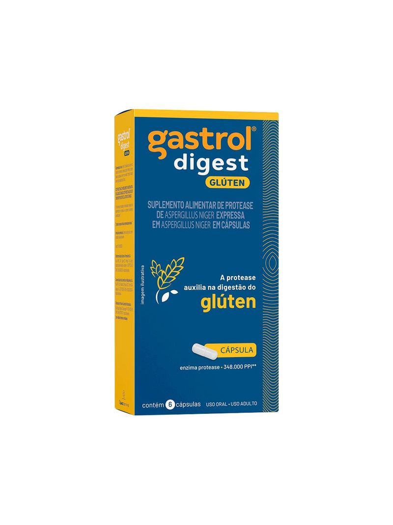 Suplemento-Alimentar-Gastrol-Digest-Gluten-Com-6-Capsulas