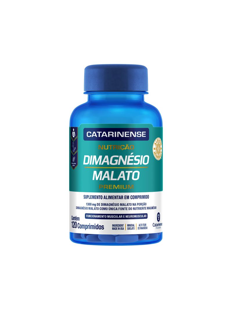 Suplemento-Alimentar-Dimagnesio-Malato-1300mg-Catarinense-Com-120--Capsulas
