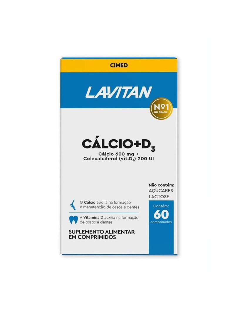 723650-Calcio-D3-Lavitan-60-Comprimidos---Principal