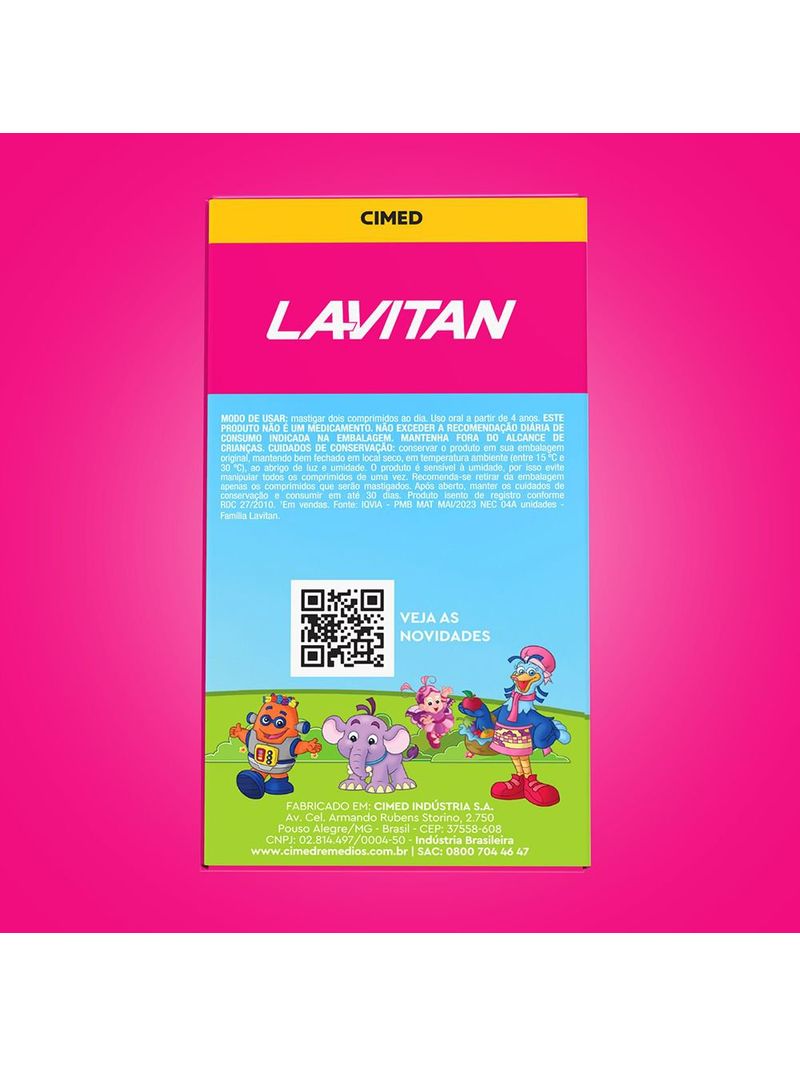 738629-Suplemento-de-Vitaminas-Infantil-Lavitan-Patati-Patata-Tutti-Frutti-60-Capsulas-2-Hero
