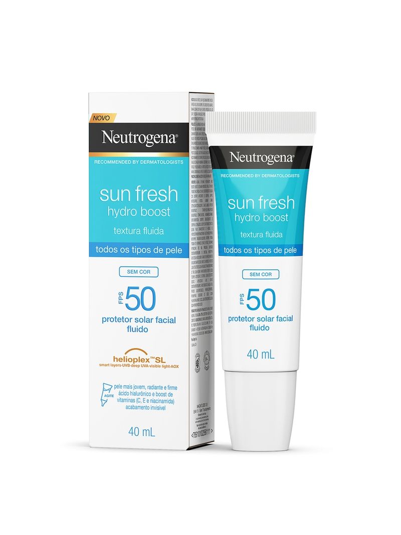 Protetor-Solar-Facial-Fps50-Neutrogena-Sun-Fresh-Hydro-Boost-Sem-Cor-40ml---Principal