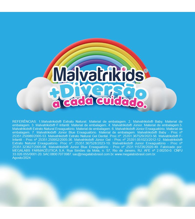 Gel-Dental-Infantil-Malvatrikids-Junior-Sabor-Tutti-Frutti-70g---Extra