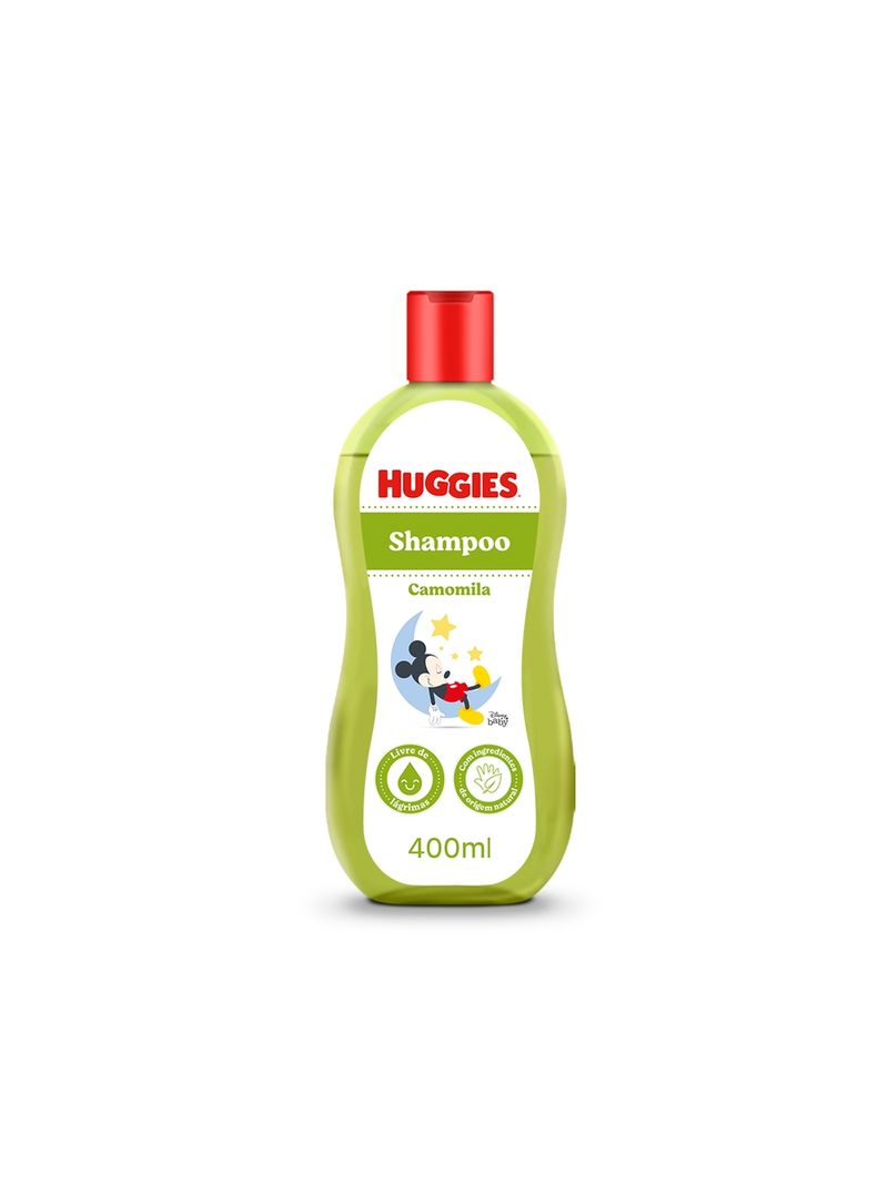 Shampoo-Huggies-400ml-Cha-De-Camomila