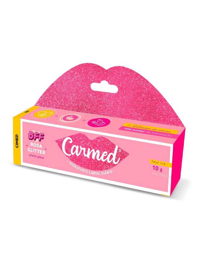 7897947617506-746340-Carmed-BFF-Rosa-Glitter-Hidratante-Labial-10g