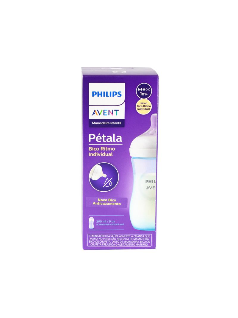 748308-8720689006460-Mamadeira-Avent-Petala-260ml-Azul-1m-