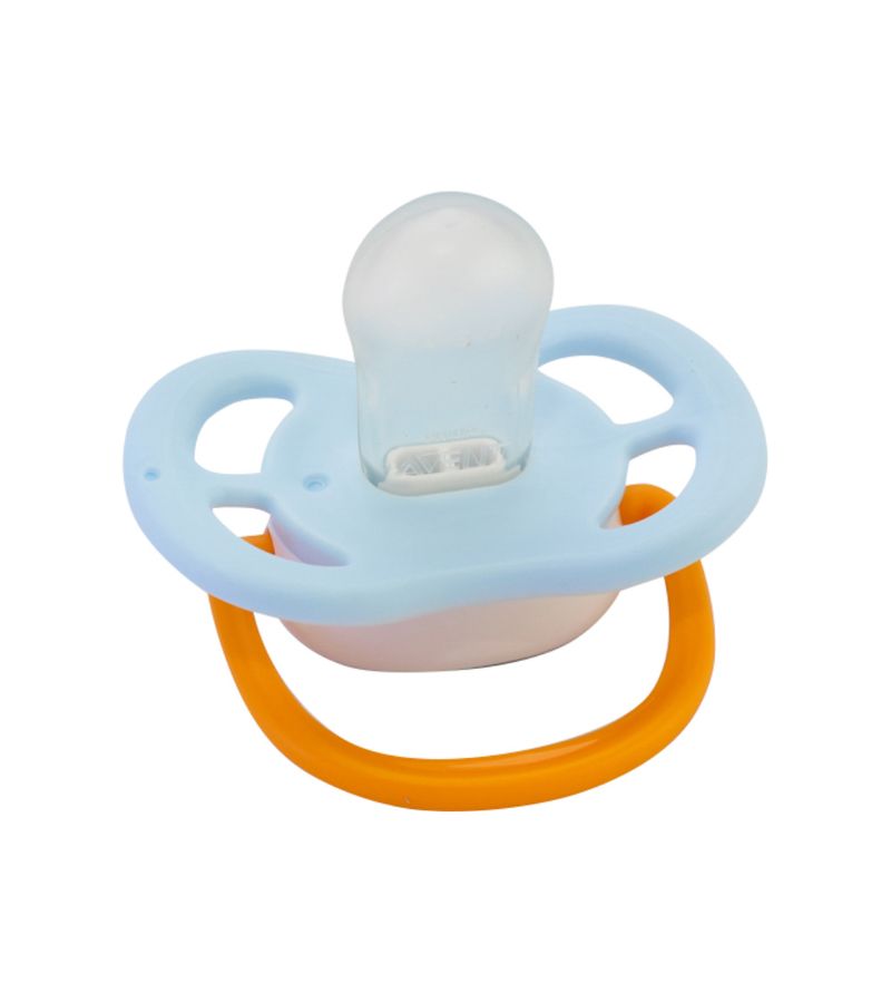 746017-8710103984702-Chupeta-Avent-Com-1-Pinguim-0-6-Meses-Menino