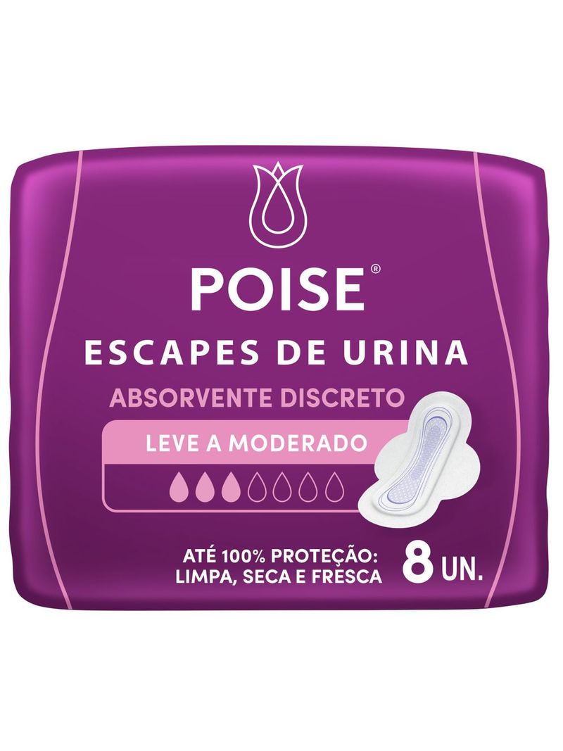 Absorvente-Discreto-Poise-Escapes-De-Urina-Leve-A-Moderado-Com-8