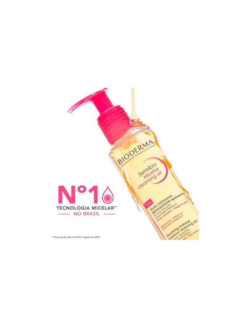 Oleo-Micelar-Demaquilante-Sensibio-Micellar-Cleasing-Oil-Bioderma-150ml