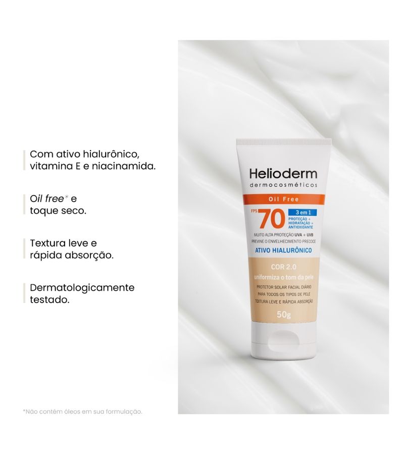 Protetor-Solar-Facial-Helioderm-Oil-Free-Fps70-Bege-Claro-50gr
