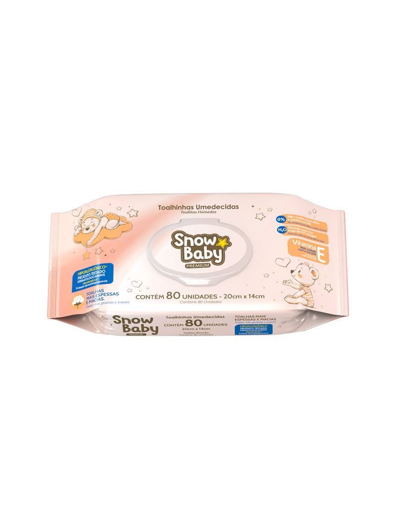 Toalhas-Umedecidas-Snow-Baby-Premium-Com-80-Unidades