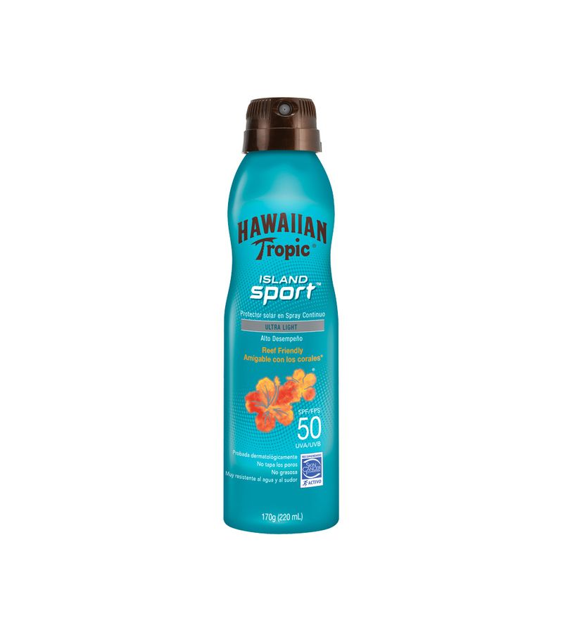 Protetor-Solar-Hawaiian-Trop-Island-Sport-Ultra-Light-170gr-Fps50-Spray