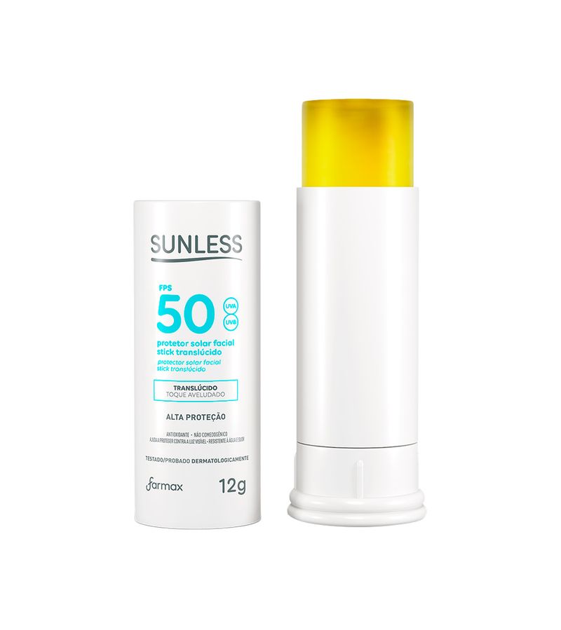 Protetor-Solar-Sunless-Fps50-Transluscido-Stick-12gr