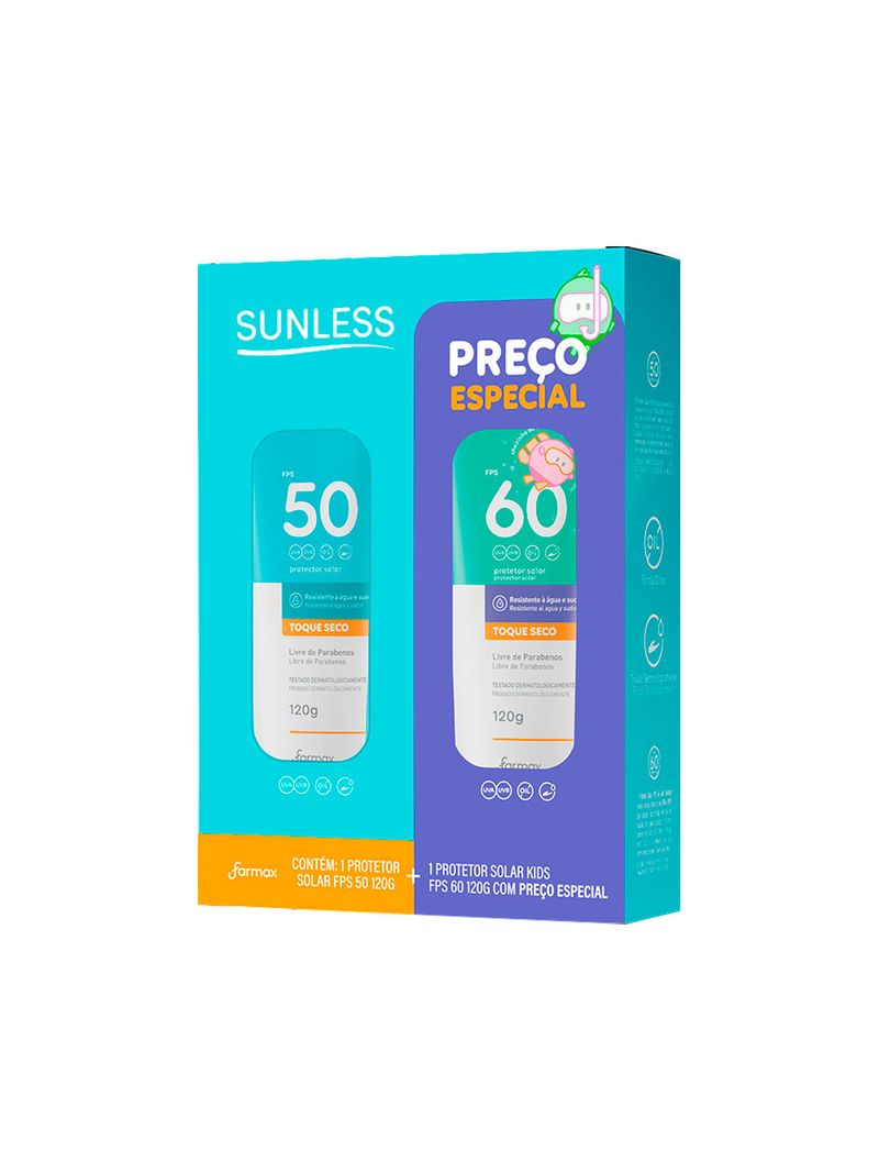 Protetor-Solar-Sunless-120gr-Fps50-120gr-Kids-Especial