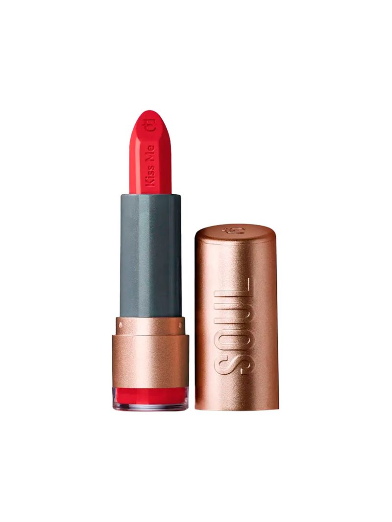Batom-Eudora-Soul-Kiss-Me-Bordo-Look-Do-Dia-37gr