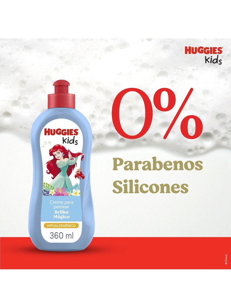 7896018750852_0-747889-Creme-Para-Pentear-Huggies-Kids-360ml-Brilho-Magico