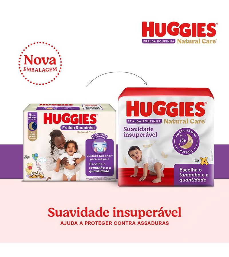 7896007552719-744408-Fralda-Roupinha-Huggies-Natural-Care-XG-56-Unidades