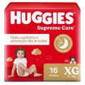 Fralda Huggies Supreme Care Jumbo Xg Com 16 Unidades