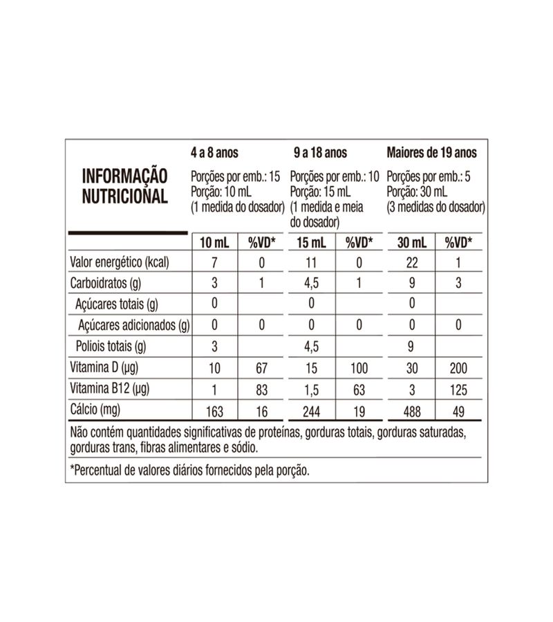 Calcitran-B12-Solucao-Oral-150ml---Calcio-Com-Vitamina-B12-Infantil-E--Adulto