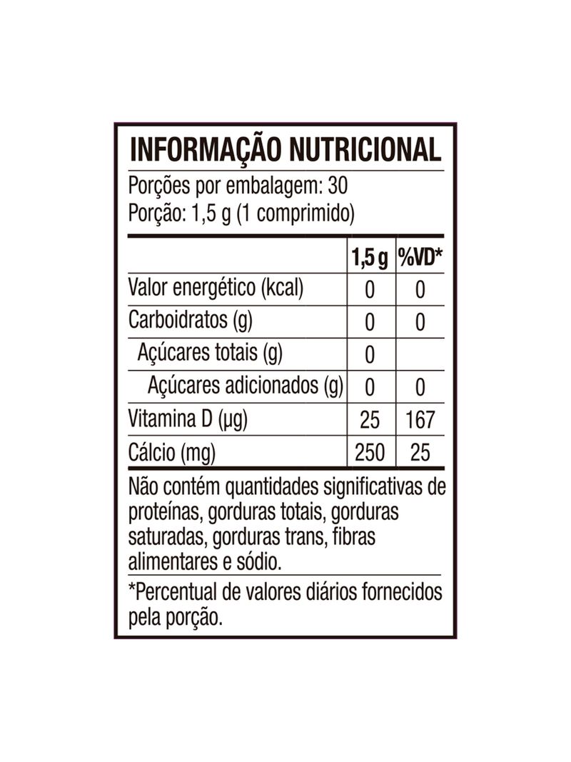 Calcitran-D3-1.000ui-30-Comprimidos---Calcio-Citrato-Malato-Com-Vitamina--D