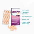 Calcitran D3 1.000ui 60 Comprimidos - Calcio Citrato Malato Com Vitamina  D