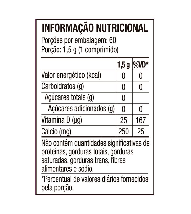 Calcitran-D3-1.000ui-60-Comprimidos---Calcio-Citrato-Malato-Com-Vitamina--D