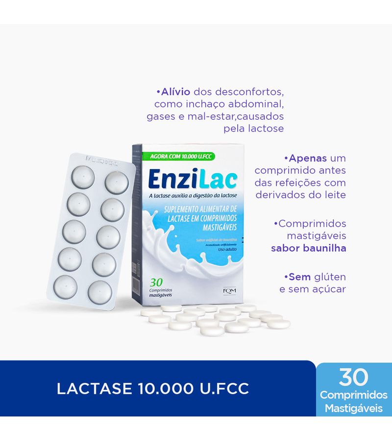 Enzilac-9.000-Fcc-30-Comprimidos---Enzima-Lactase-Em-Comprimidos--Mastigaveis