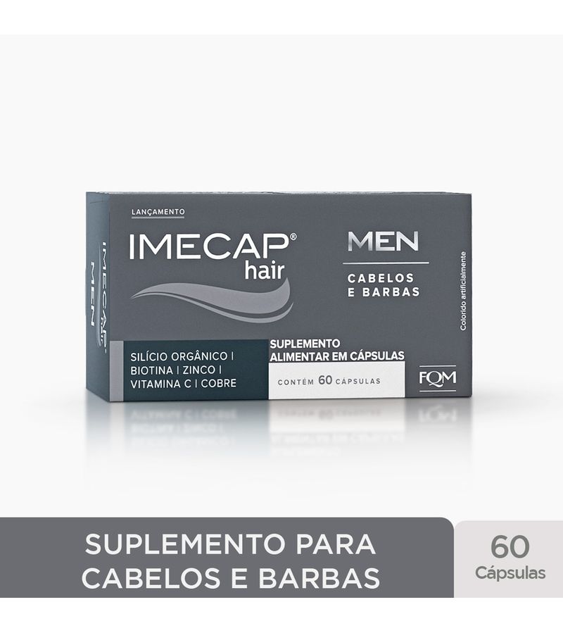 Imecap-Hair-Men-60-Capsulas---Vitaminas-Para-Cabelos-E-Barbas-Do-Homem