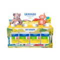 Kit Viagem Shampoo Suave + Condicionador + Sabonete De Glicerina +  Hidratante Granado Bebe 60ml Cada