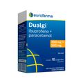 Dualgi Ibuprofeno 200mg + Paracetamol 500mg Com 12 Comprimidos  Revestidos Eurofarma