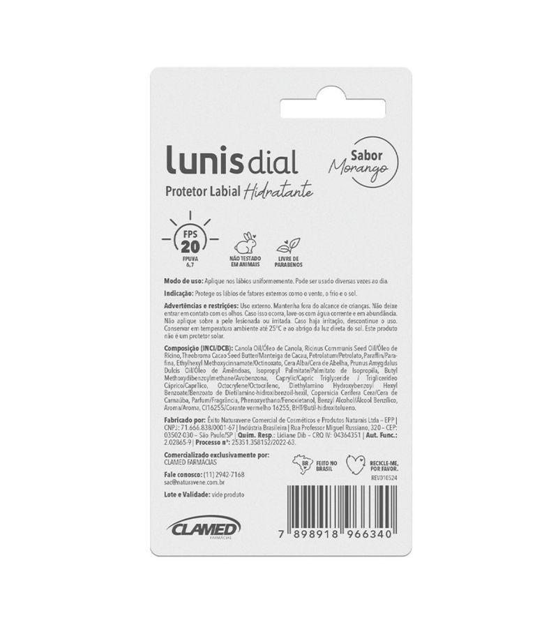 747486-7898918966357-Protetor-Labial-Hidratante-Lunis-Dial-Morango-36g
