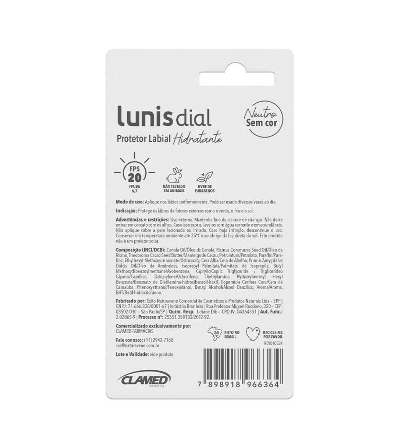 1-747487-7898918966371-Protetor-Labial-Lunis-Dial-36gr-Fps20-Neutro