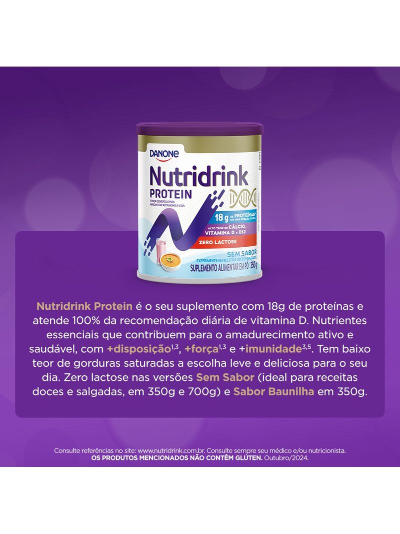 739797-7891025120957-Suplemento-Nutridrink-Protein-Sem-Sabor-350g