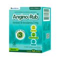 Angino Rub Cloridrato De Benzidamina 3mg Com 12 Pastilhas Menta  Eurofarma