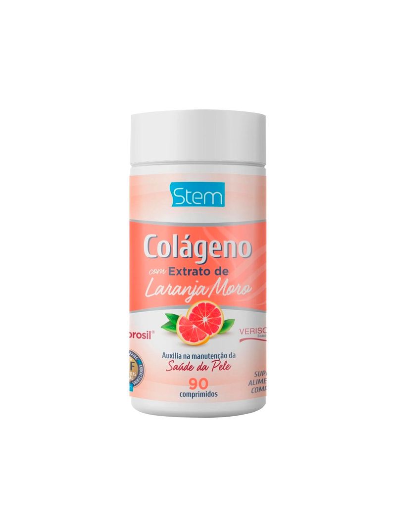 750037 Colageno Com Extrato De Laranja Moro Com 90 Comprimidos Stem.jpg