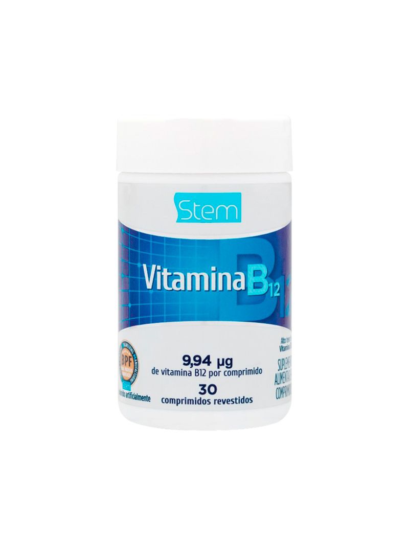 750018 Vitamina B12 Com 30 Comprimidos Revestidos Stem.jpg