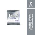 Preservativo Jontex Sensação Invisível  2 Unidades